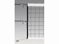 Sieť volejbal LIGA SPORT PL/3 mm, čierna, s kevlarovým lankom (dĺžka lanka 13,5 m)