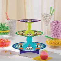 Papierový stojan na muffiny Day of the Dead