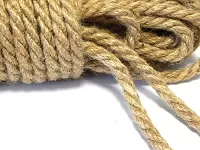 Motúz - Povrázok dekoračný jutový 5m x 5mm