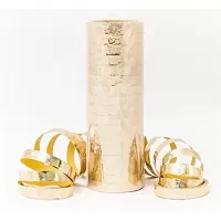 Serpentíny holografické zlaté 380 cm