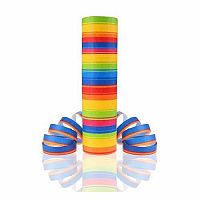 Papierové serpentíny farebné 4m