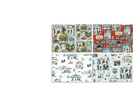 Baliaci papier Vianočná Ladovská zima 100 x70 cm - 2 ks