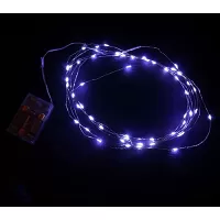 Dekoračná reťaz s LED svetielkami - studená biela 5 m