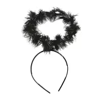 Anjelská svätožiara čierna