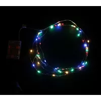 Dekoračná reťaz s LED svetielkami - farebná 5 m