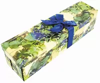 Darčeková krabička na fľašu - Hroznové víno