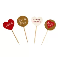 Svadobné napichovátka - Just My Type 20 ks