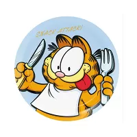 Papierové taniere Garfield 23 cm - 8 ks