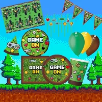 Dekoračná sada Minecraft - Game on