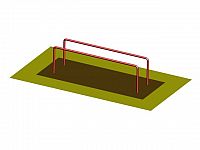 Bradlá rovná WK03, Workoutový prvok