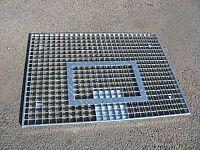 Basketbalová doska oceľová 120 x 90 cm - exteriér