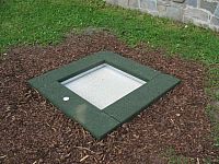 DHTČ - Skákací zariadenie (trampolína) 150x150 cm zapustené do zeme