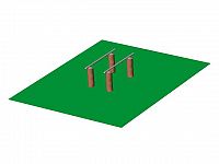 Bradlá nízke AW02, AKÁT, Workoutový prvok