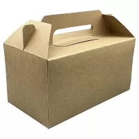 Škatule na výslužku KRAFT 18,5 x 15 x 9,5 cm - 50 ks