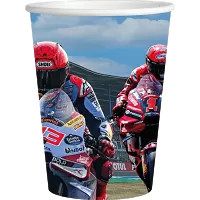 Papierové tégliky Moto GP 250ml - 8ks