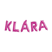 !VÝPREDAJ! Balónový nápis - Klára (Balonkový nápis - Klára)