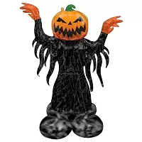 AirLoonz - stojaci obrí balónik Halloween strašiak 134 cm