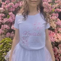 Dámske tričko pre rozlúčku so slobodou - Nevesta