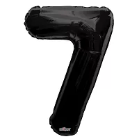 Fóliová číslica - 86cm - čierna 7
