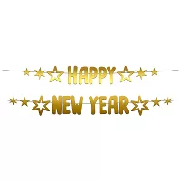 Banner hviezdny Happy New Year