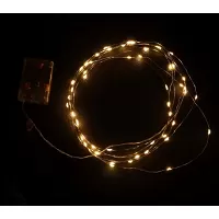 Dekoračná reťaz s LED svetielkami - teplá biela 5 m