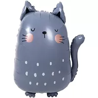 Fóliový balónik sediaci Mačička