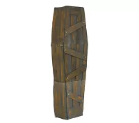 Dekoračná halloweenska rakva 160 cm