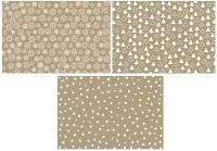 Baliaci papier vianočný kraft mix 200 × 70 cm