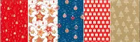 Baliaci papier Vianoce mix 10 x 0,70 m