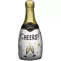 Fóliový balónik Fľaša šampanského 72 cm