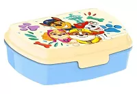 Box na desiatu - Tlapková patrola modro-krémový