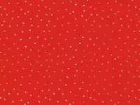 Baliaci papier červený so zlatými hviezdami 70 x 200 cm