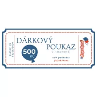 Darčekový poukaz (500 Kč)