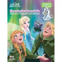 Aktivity s trblietavými samolepkami Ľadové kráľovstvo