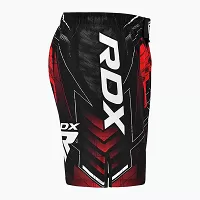 RDX Bojové a tréningové šortky MMA, schválené IMMAF, červené 2XL