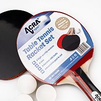 Acra set na stolný tenis, 2 rakety, loptičky a sieť