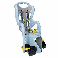 BELLELLI PEPE Detská sedačka na bicykel, upevnenie na rám, modrá