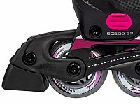 Muuwmi nastaviteľné detské inline korčule, ružové veľ. 37-40