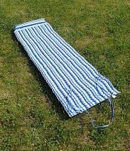 ACRA L02 / 1-MO Lehátko plážové s podhlavníkom modré