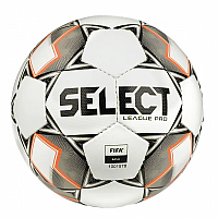 Futbalová lopta Select FB League Pro bielo šedá