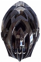 ACRA CSH30CRN-L čierna cyklistická prilba veľkosť L (58-61cm) 2018