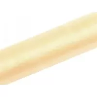 Organza 16cm x 9m smotanová