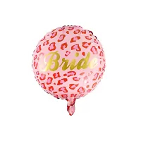 Fóliový balónik "Bride" RUŽOVO-ZLATÝ, 45 cm