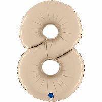 Číslica 8 krémová (66cm, 26")