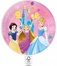 Papierové tanieriky Disney Princezné 23 cm
