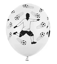 Latexový balónik futbalista 30 cm