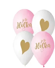 Latexový balónik s potlačou Je to dievča