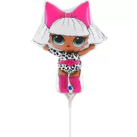 Fóliový balónik MINI LOL Diva 35cm