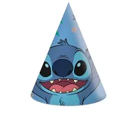 Papierové čiapočky Stitch 6 ks