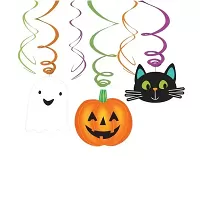 Závesné špirály - Halloween Friends - 6 ks